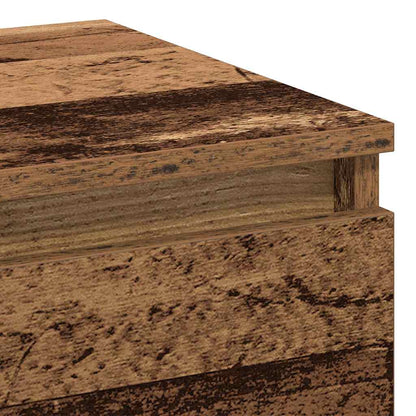 Nachttisch Altholz 40 x 35 x 50 cm Holzwerkstoff