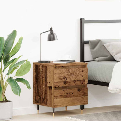 Nachttisch Altholz 40 x 35 x 50 cm Holzwerkstoff
