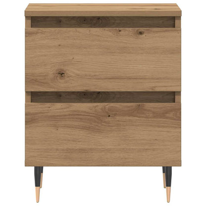 Nachttisch 2 stk. Artisan-Eiche 40 x 35 x 50 cm Holzwerkstoff
