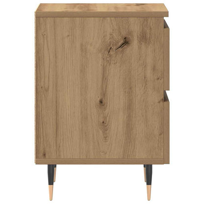 Nachttisch 2 stk. Artisan-Eiche 40 x 35 x 50 cm Holzwerkstoff