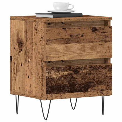 Nachttisch Altholz 40 x 35 x 50 cm Holzwerkstoff