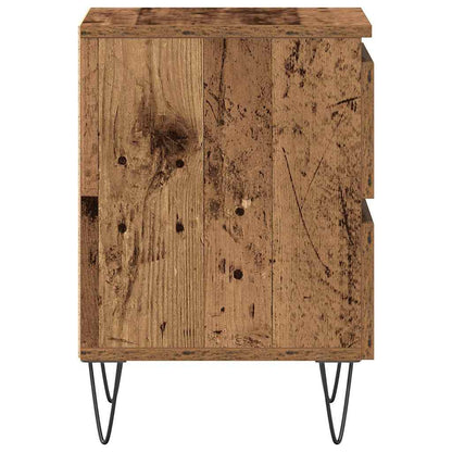 Nachttisch Altholz 40 x 35 x 50 cm Holzwerkstoff