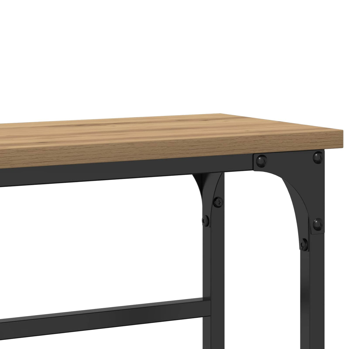 Konsolentisch Artisan-Eiche 75 x 19,5 x 75 cm Holzwerkstoff