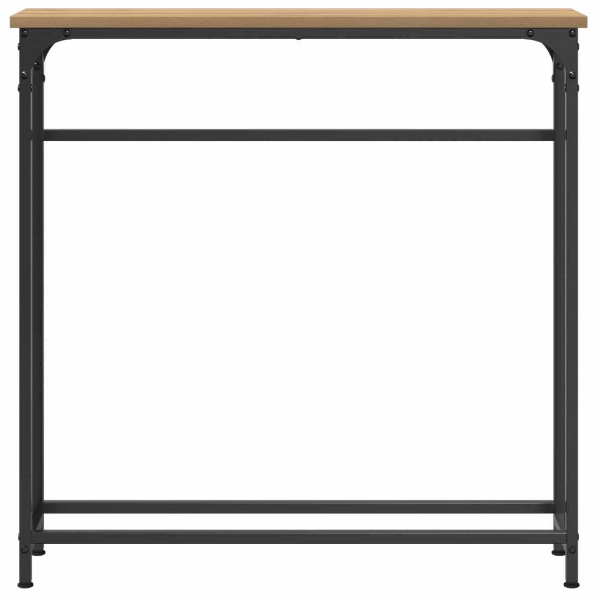 Konsolentisch Artisan-Eiche 75 x 19,5 x 75 cm Holzwerkstoff