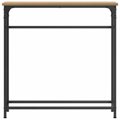 Konsolentisch Artisan-Eiche 75 x 19,5 x 75 cm Holzwerkstoff
