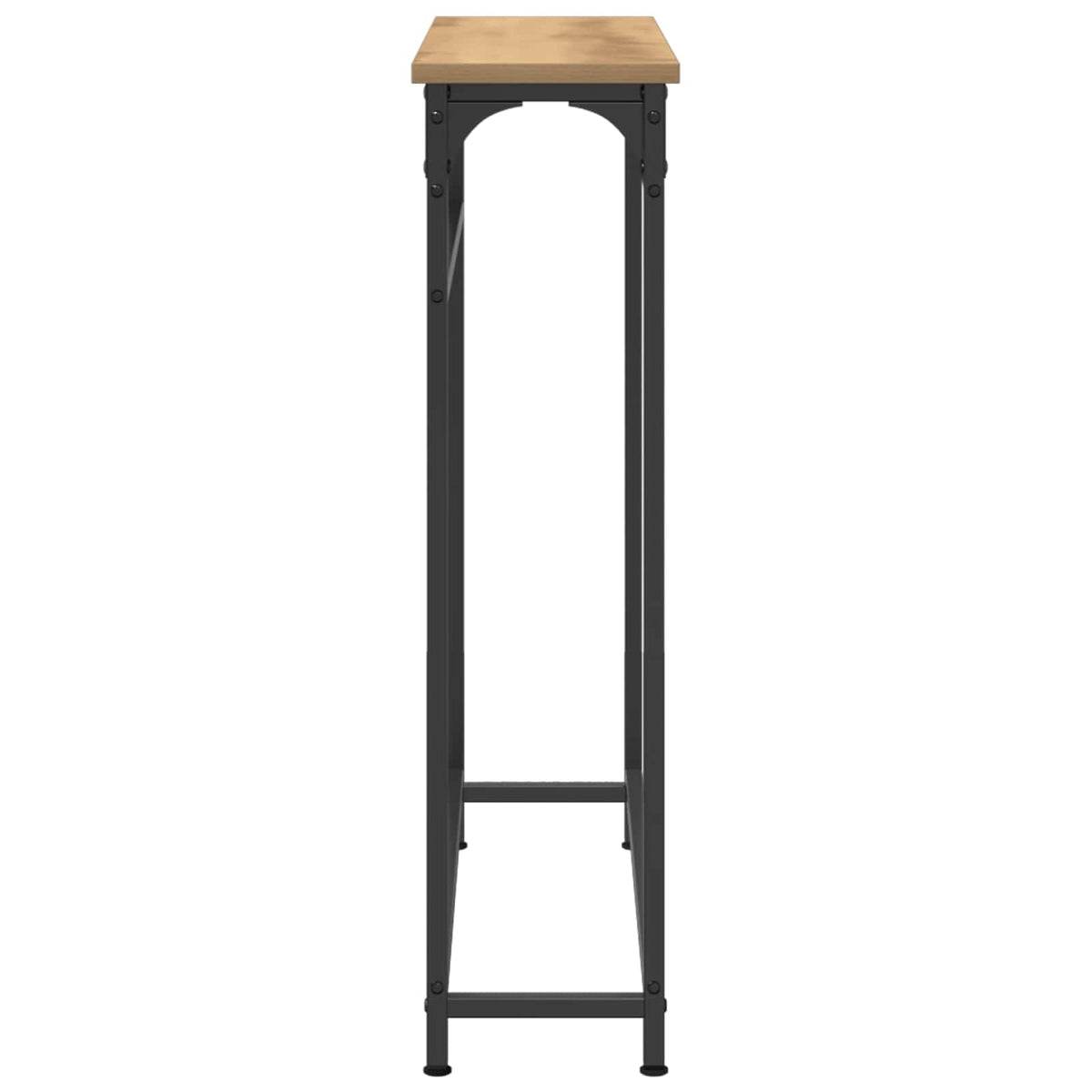 Konsolentisch Artisan-Eiche 75 x 19,5 x 75 cm Holzwerkstoff