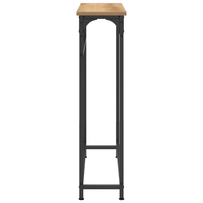 Konsolentisch Artisan-Eiche 75 x 19,5 x 75 cm Holzwerkstoff