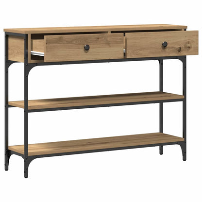 Konsolentisch Artisan-Eiche 100 x 25 x 75 cm Holzwerkstoff