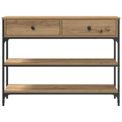 Konsolentisch Artisan-Eiche 100 x 25 x 75 cm Holzwerkstoff