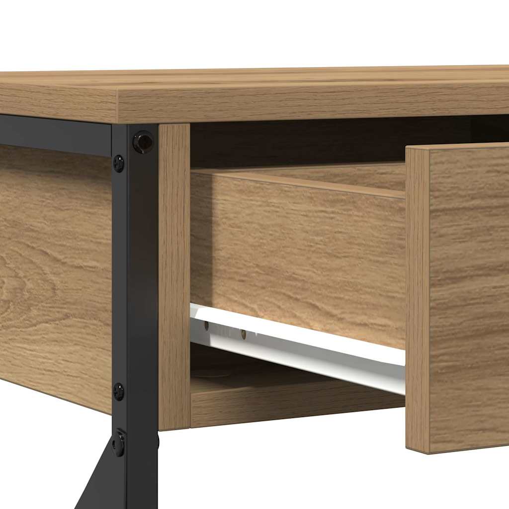 Konsole Tisch Artisan-Eiche 75 x 28 x 75 cm