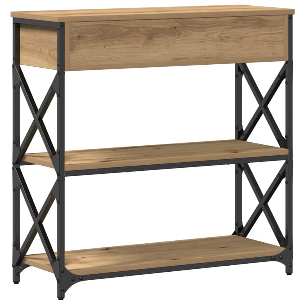 Konsole Tisch Artisan-Eiche 75 x 28 x 75 cm