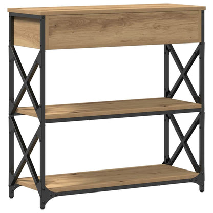 Konsole Tisch Artisan-Eiche 75 x 28 x 75 cm