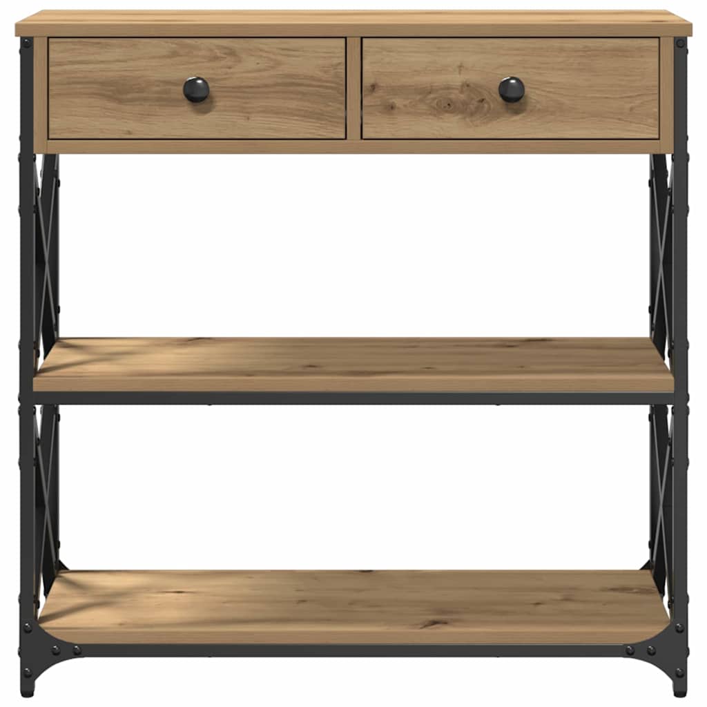 Konsole Tisch Artisan-Eiche 75 x 28 x 75 cm