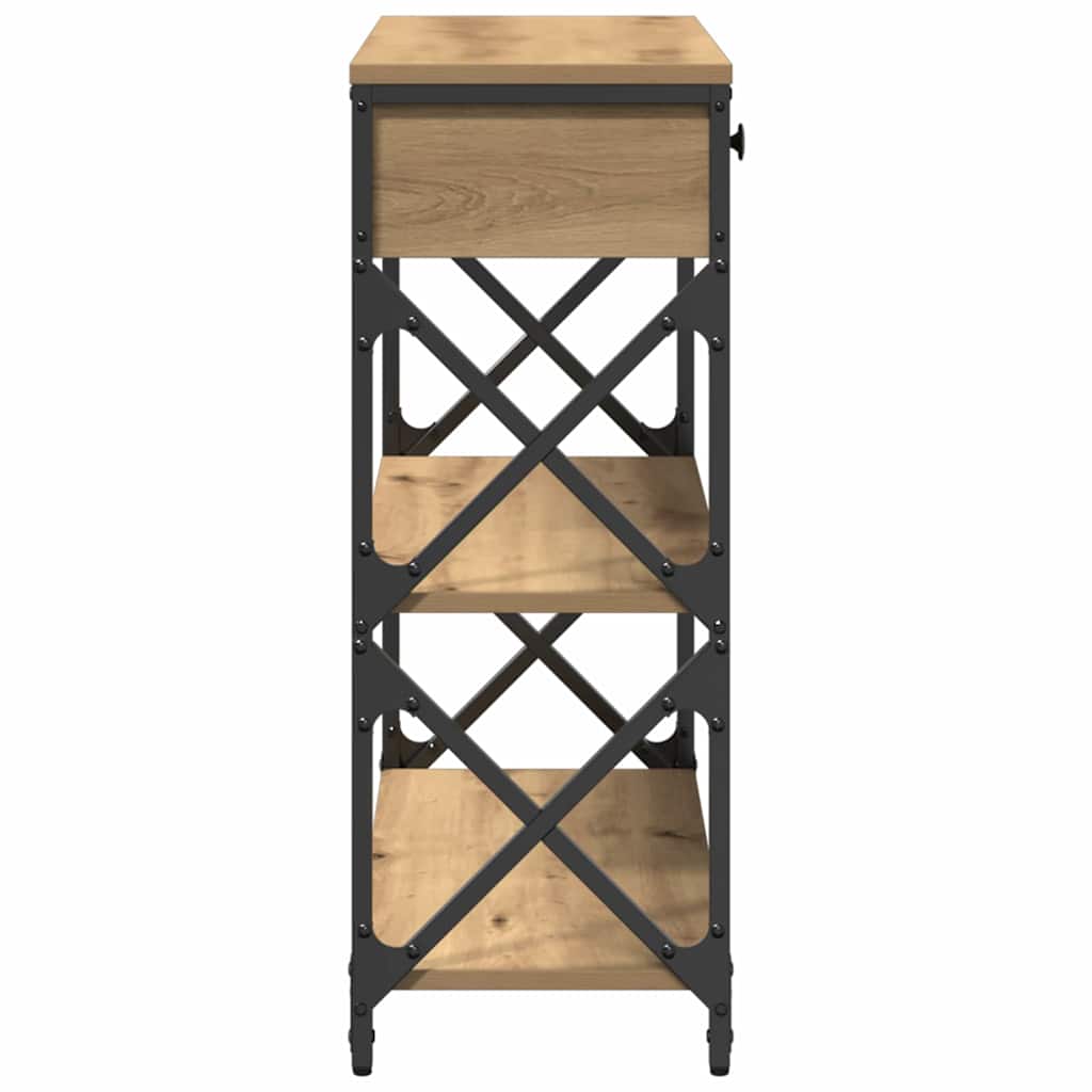 Konsole Tisch Artisan-Eiche 75 x 28 x 75 cm