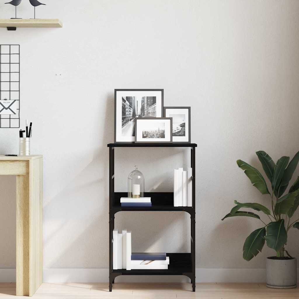 Bücherregal 2 Ebenen 50 x 33 x 82 cm Holzwerkstoff