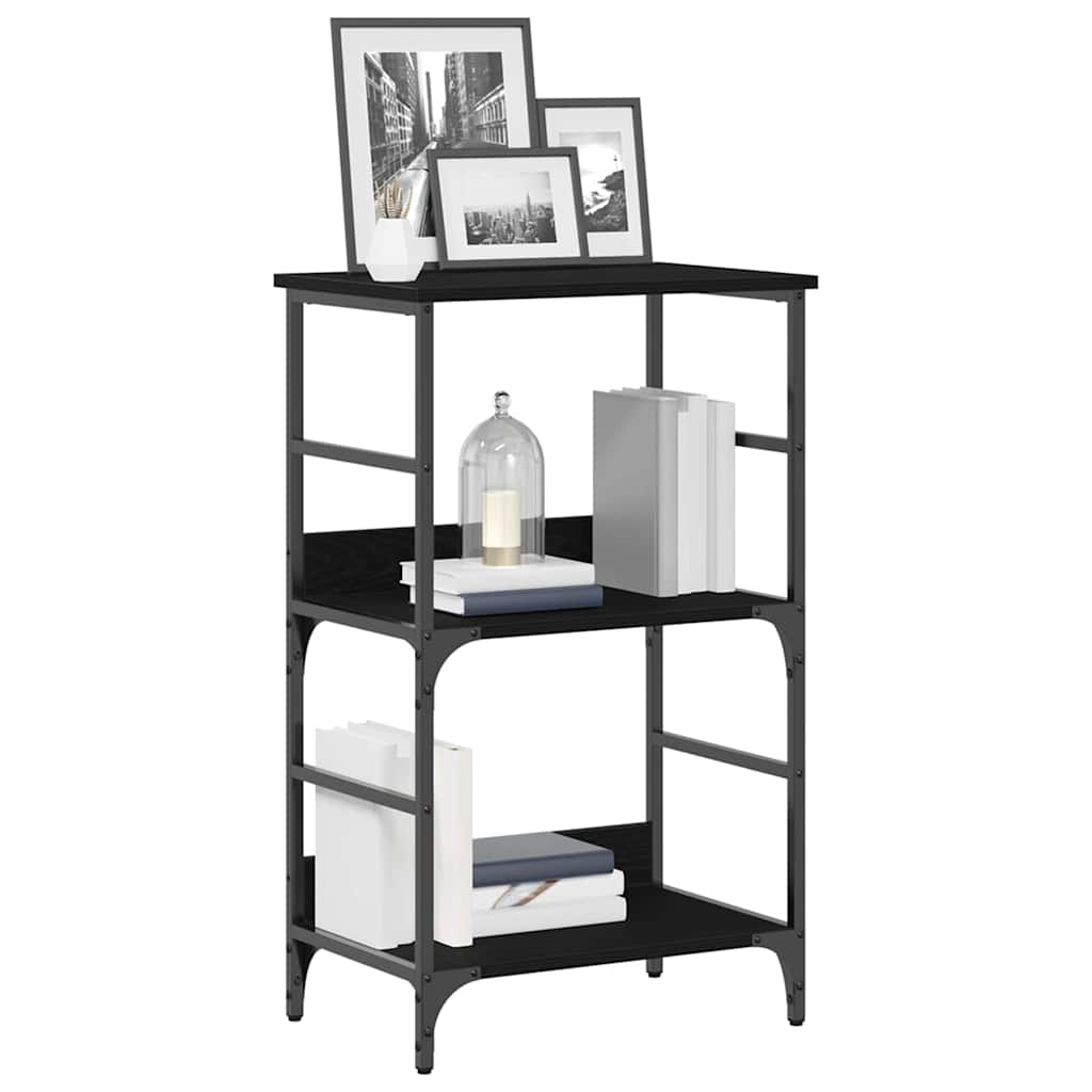 Bücherregal 2 Ebenen 50 x 33 x 82 cm Holzwerkstoff