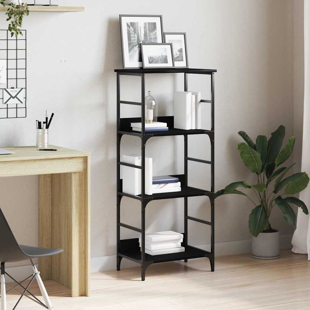 Bücherregal 3 Ebenen 50 x 33 x 117,5 cm Holzwerkstoff