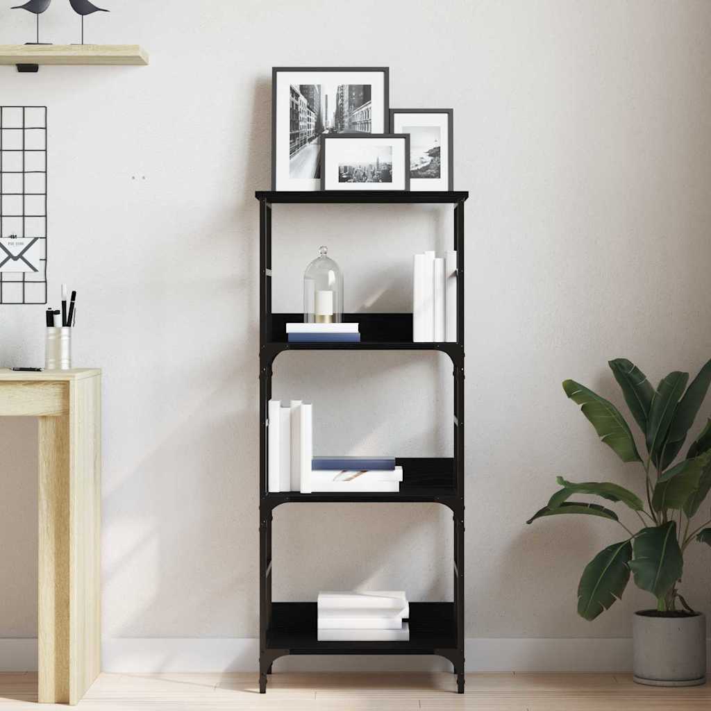 Bücherregal 3 Ebenen 50 x 33 x 117,5 cm Holzwerkstoff