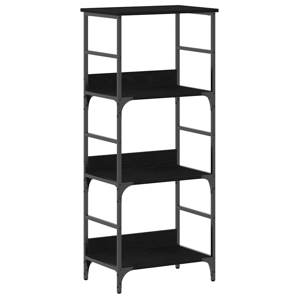 Bücherregal 3 Ebenen 50 x 33 x 117,5 cm Holzwerkstoff