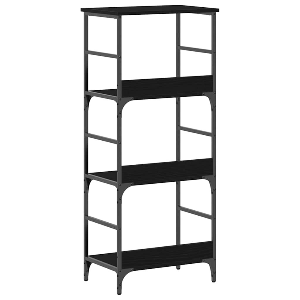 Bücherregal 3 Ebenen 50 x 33 x 117,5 cm Holzwerkstoff