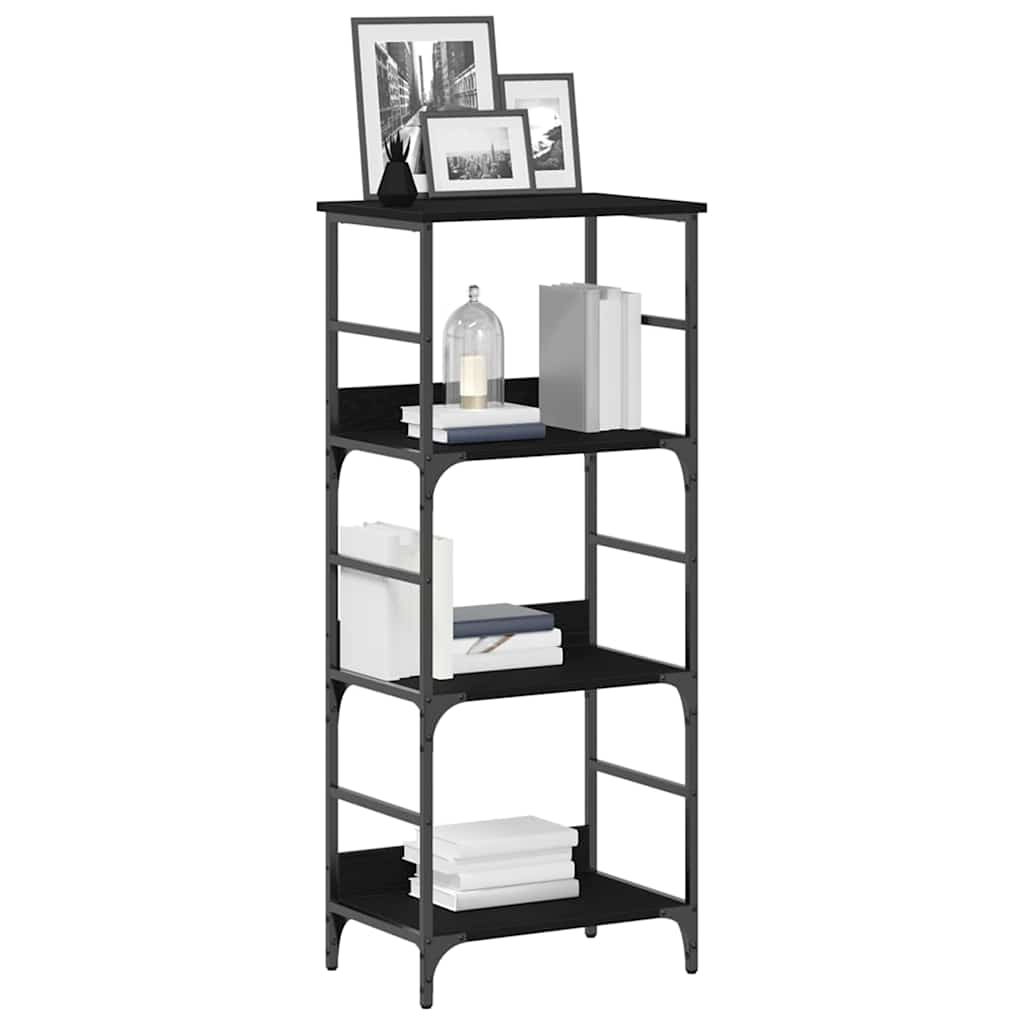 Bücherregal 3 Ebenen 50 x 33 x 117,5 cm Holzwerkstoff