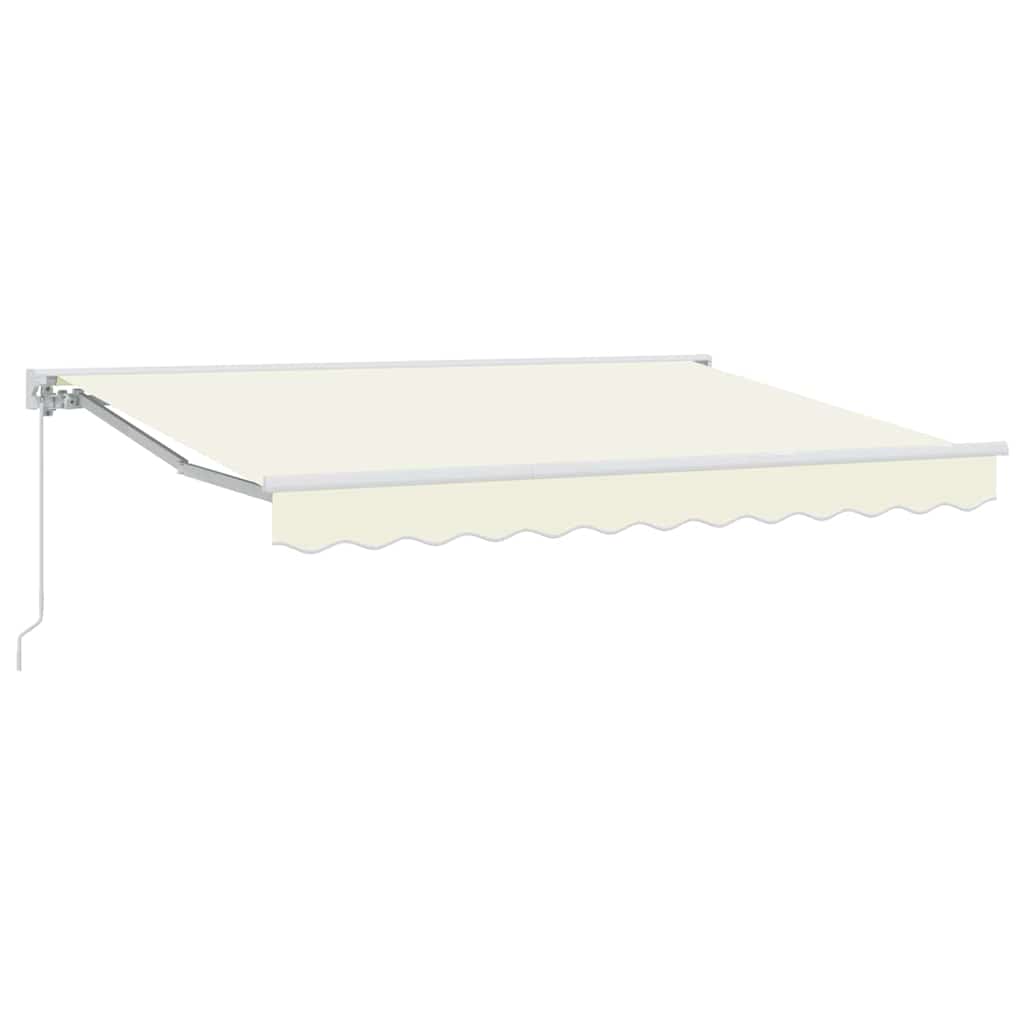 Markisenrahmen Creme 250 x 200 cm Polyester mit PU-Beschichtung
