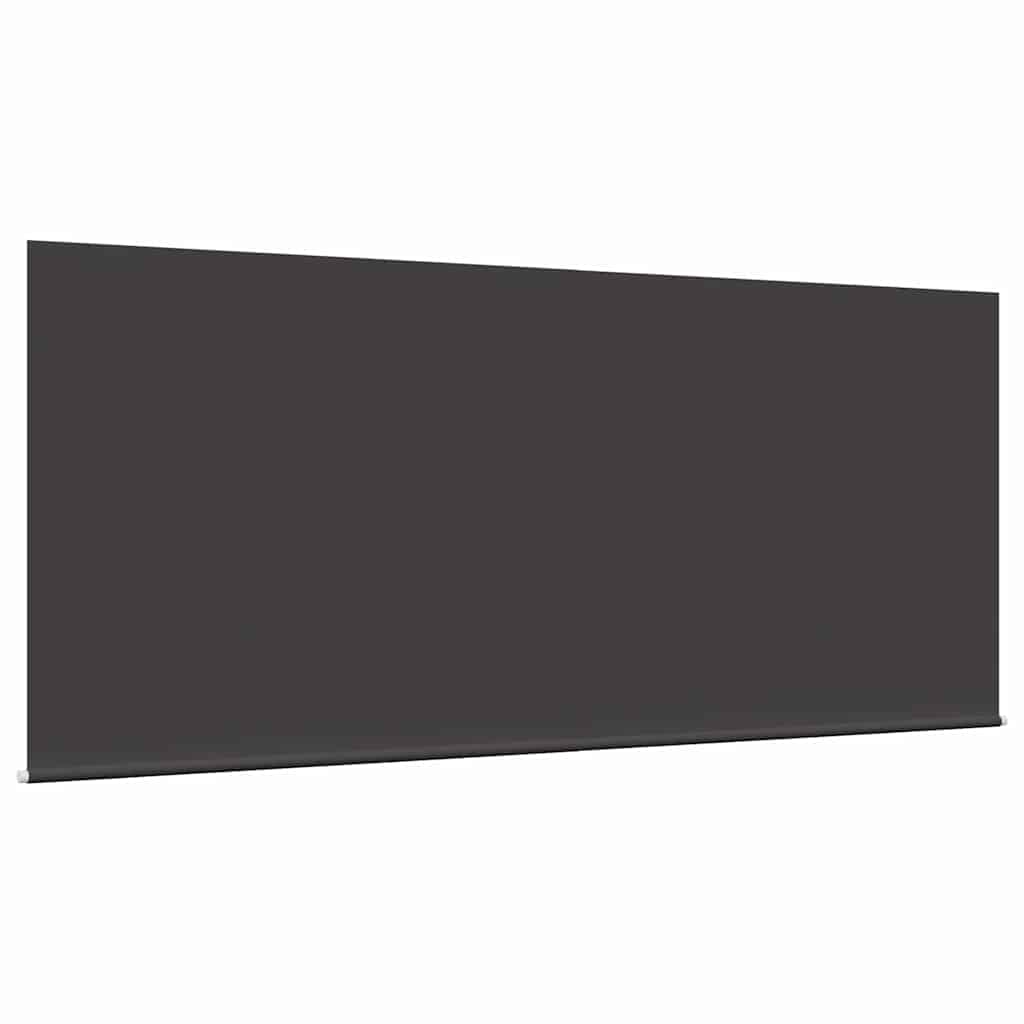 Einziehbare Markise Gestreift Anthrazit 300 x 200 cm Stoff