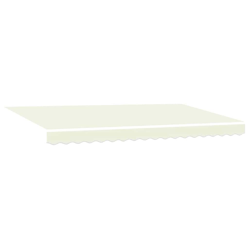 Markisenrahmen Creme 350 x 200 cm Polyester mit PU-Beschichtung