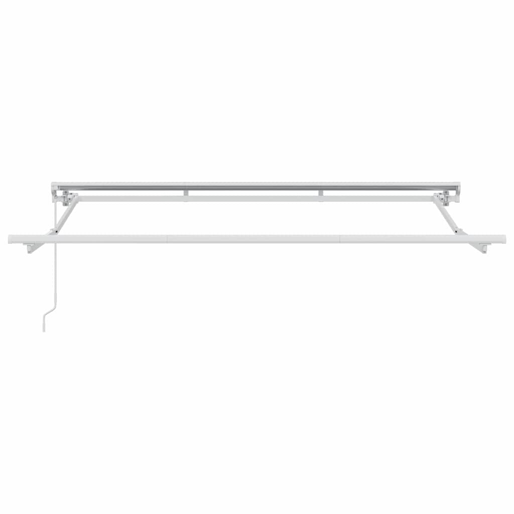 Markisenrahmen Braun 350 x 200 cm Polyester mit PU-Beschichtung
