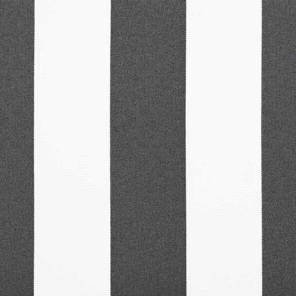Markisenrahmen Anthrazit und Weiß 350 x 200 cm