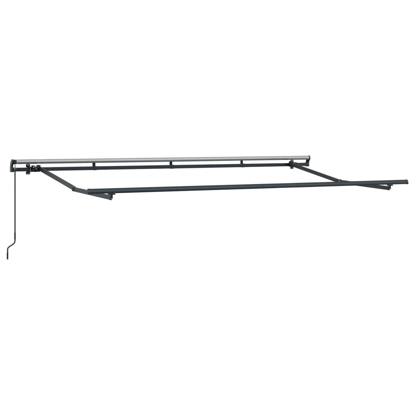 Einziehbare Markise Anthrazit 400 x 200 cm