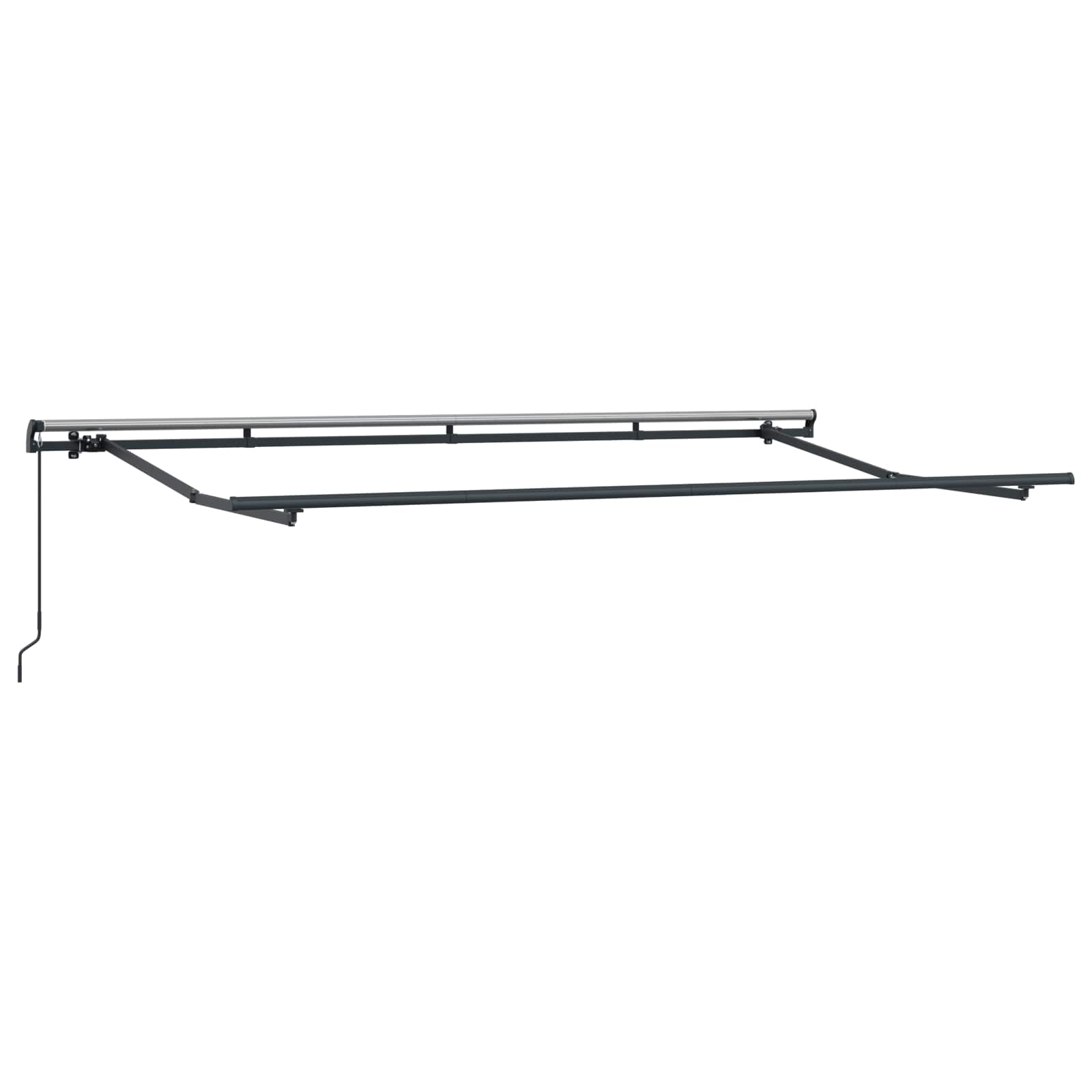 Einziehbare Markise Anthrazit 400 x 200 cm