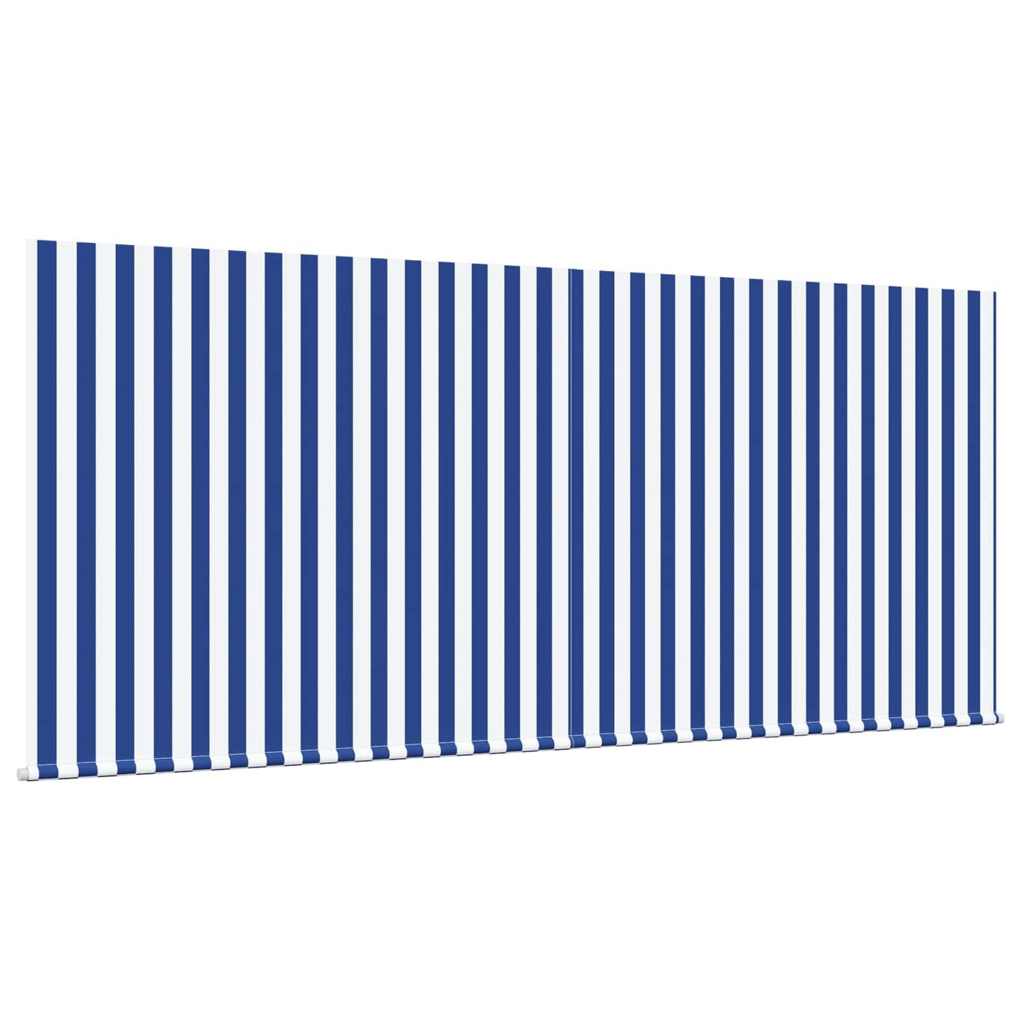 Ausziehbare Markise Blau und Weiß 300 x 250 cm