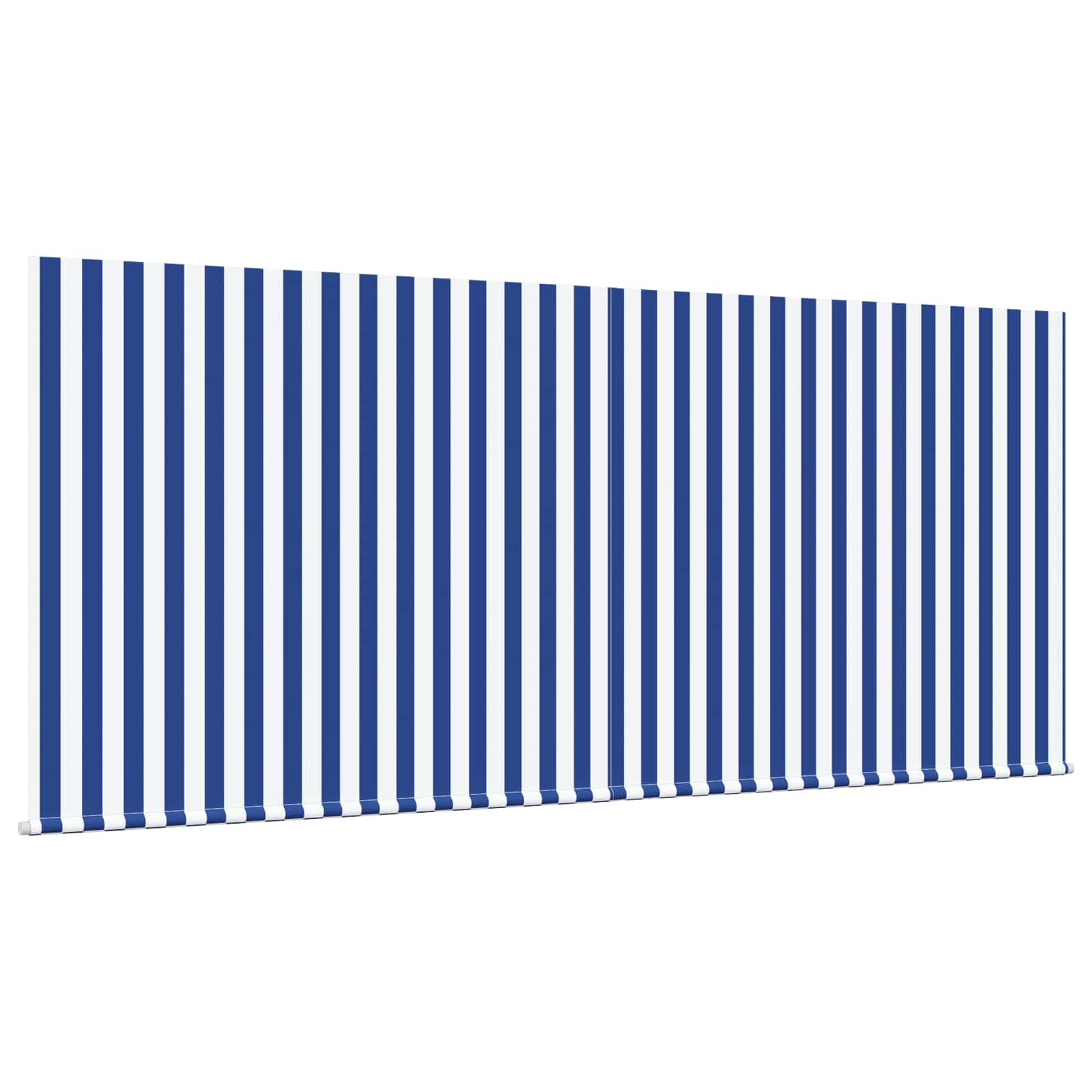 Ausziehbare Markise Blau und Weiß 300 x 250 cm