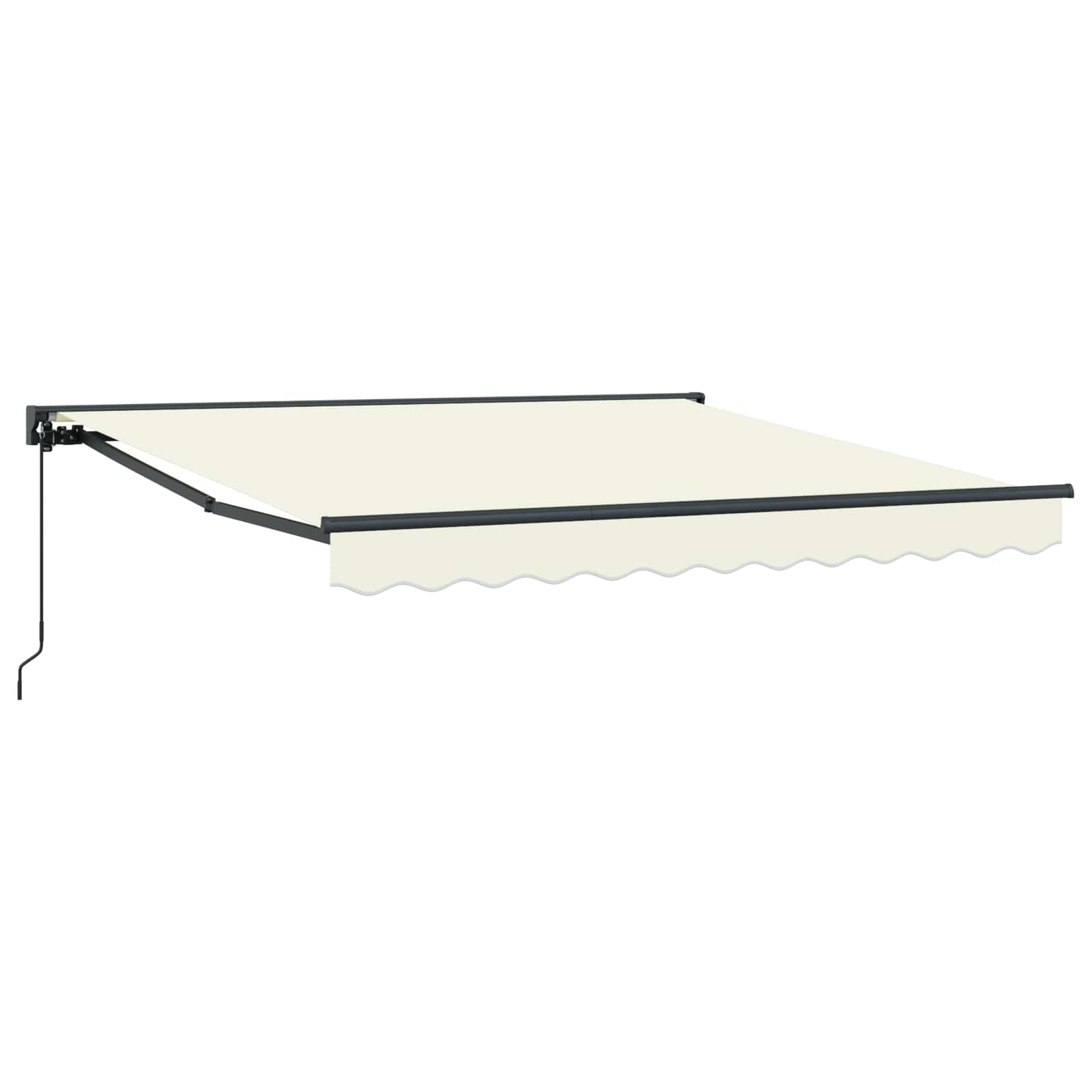 Markisenrahmen Creme 300 x 250 cm Polyester mit PU-Beschichtung