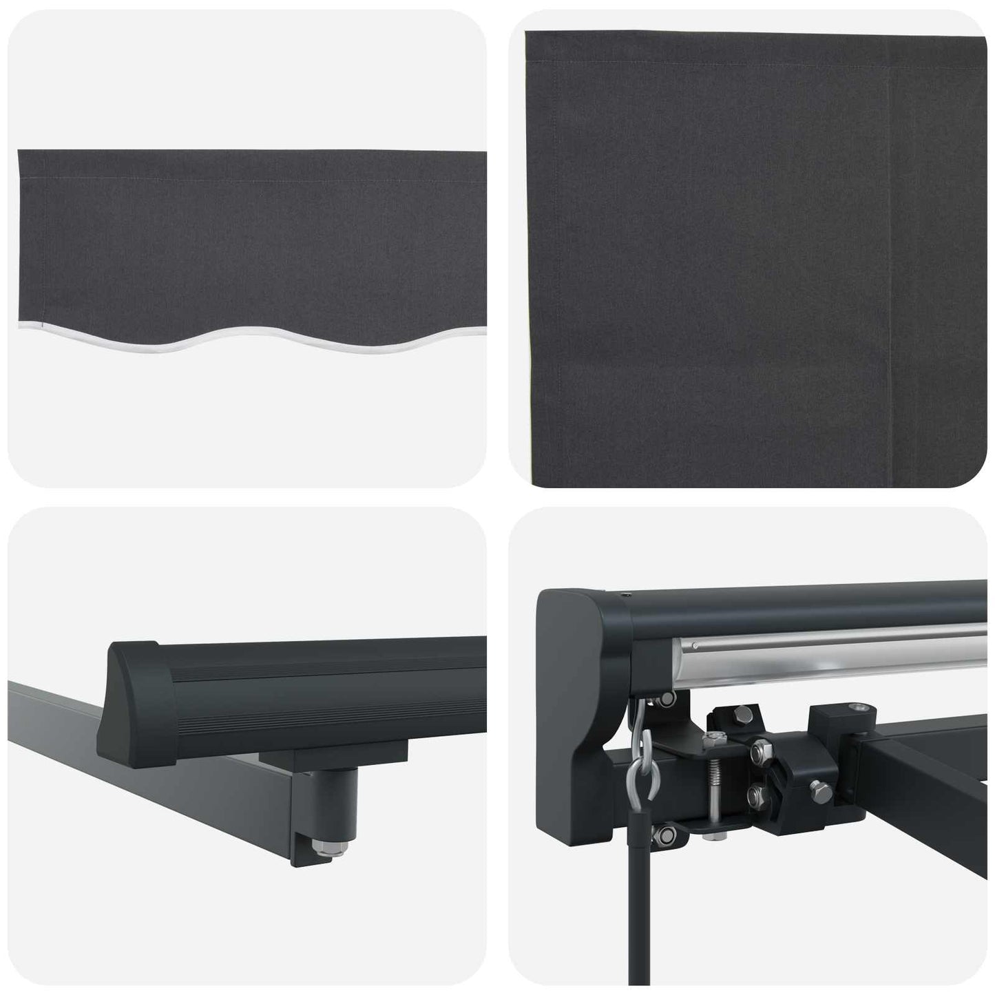 Markisenrahmen Anthrazit 300 x 250 cm