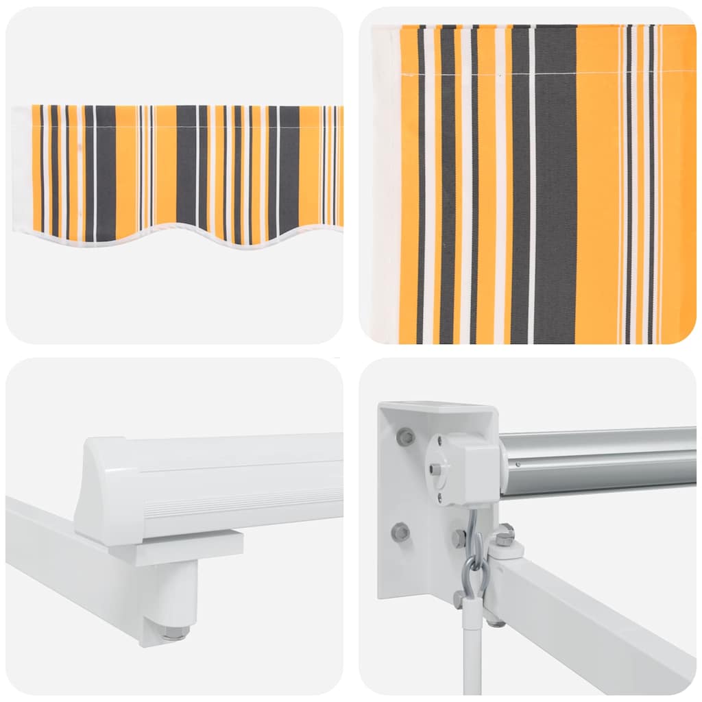 Ausziehbare Markise Mehrfarbig 300 x 250 x 165 cm