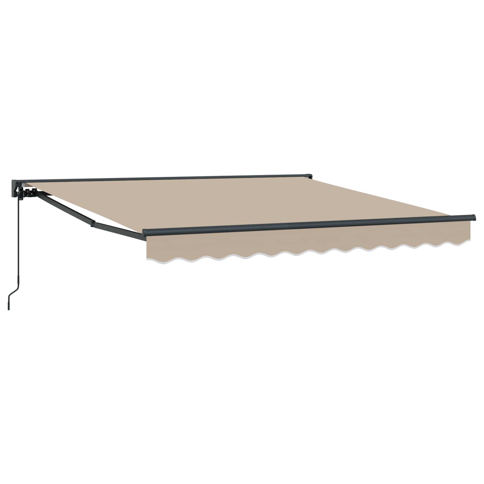 Markisenrahmen Beige 300 x 250 cm Polyester mit PU-Beschichtung