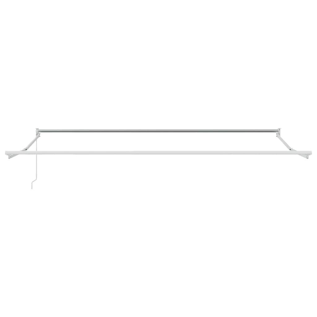 Ausziehbare Markise Rot und Schwarz 350 x 250 x 165 cm