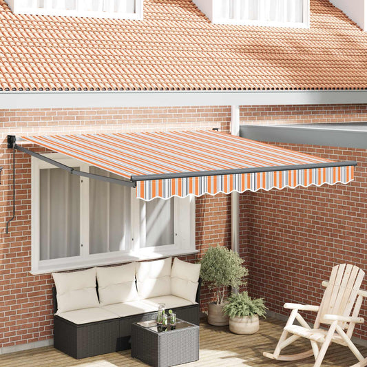 Ausziehbare Markise Mehrfarbig 350 x 250 cm