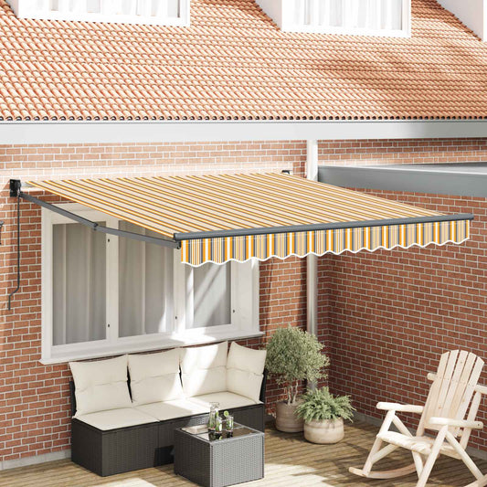 Ausziehbare Markise Mehrfarbig 350 x 250 cm