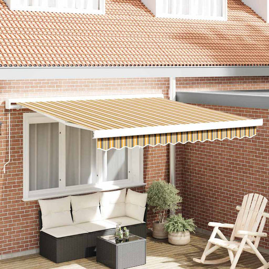 Ausziehbare Markise Mehrfarbig 350 x 250 cm