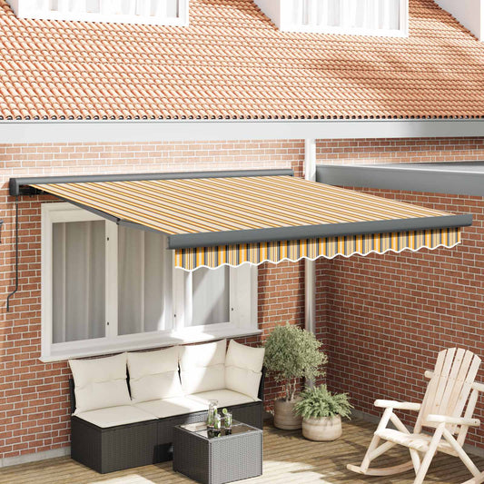 Ausziehbare Markise Mehrfarbig 350 x 250 cm