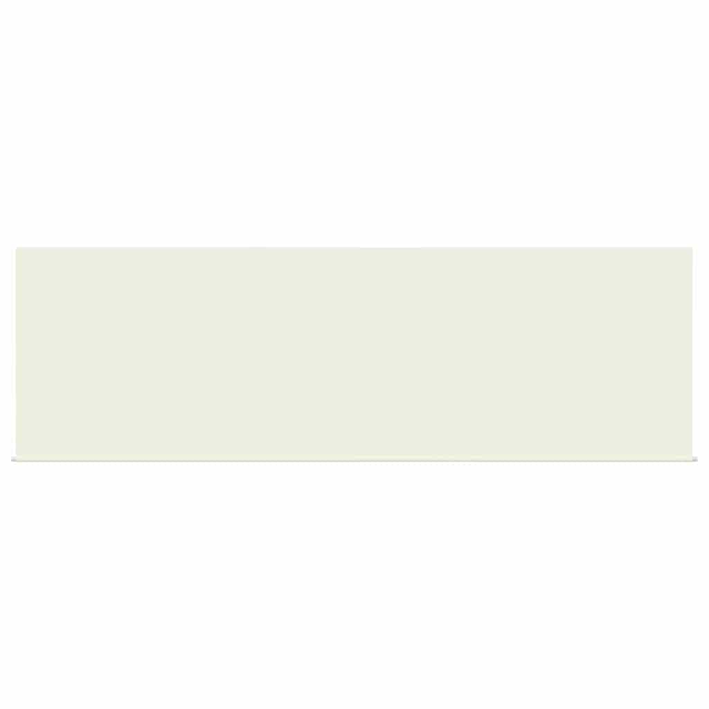 Ausziehbare Markise Creme 400 x 300 cm Polyester und Aluminium