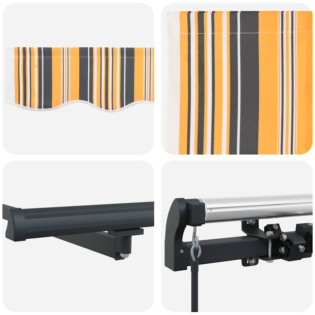Ausziehbare Markise Mehrfarbig 400 x 300 cm