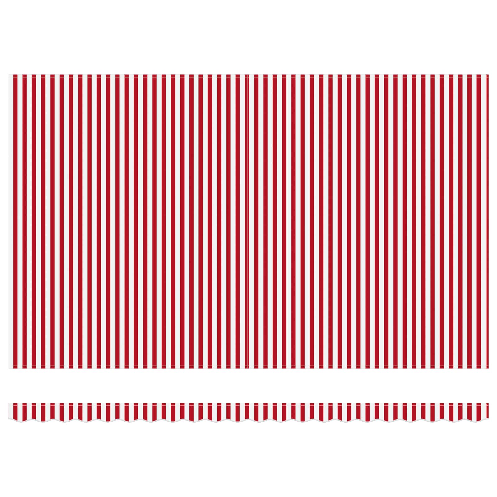 Ausziehbare Markise Rot und Weiß 500 x 300 cm
