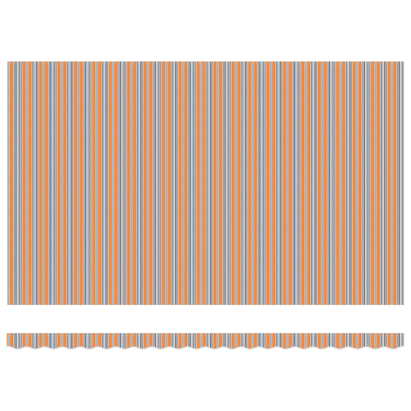 Ausziehbare Markise Mehrfarbig 500 x 350 cm Stoff und Aluminium