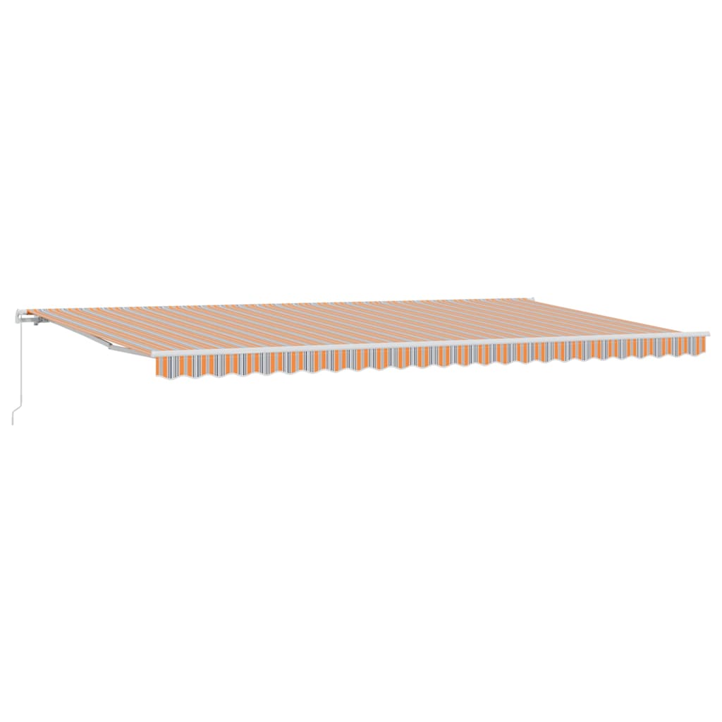 Ausziehbare Markise Mehrfarbig 600 x 300 cm