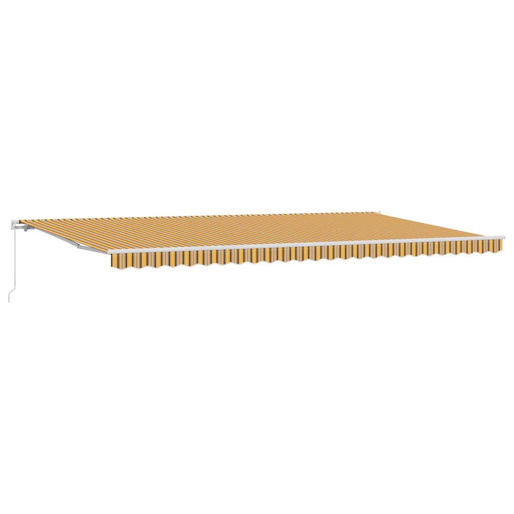 Einziehbare Markise Mehrfarbig 600 x 300 cm