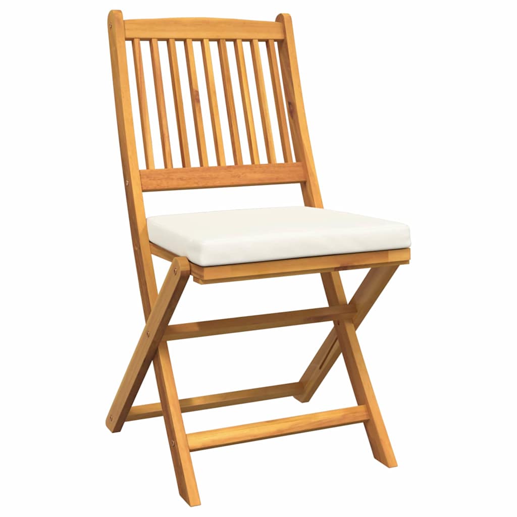 Garten Bistro Set 3 stk. Braun Massivholz Akazie
